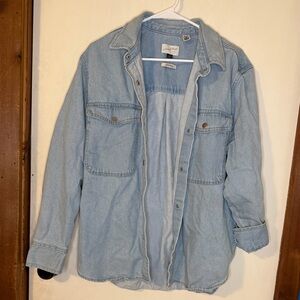 Universal Thread Light Blue Oversized Denim Jacket